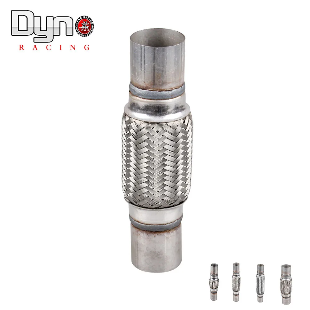 Exhaust Flex Pipe Stainless Steel Double Braid 2"x4"/2"x6"/2"x8"/2.5"x5