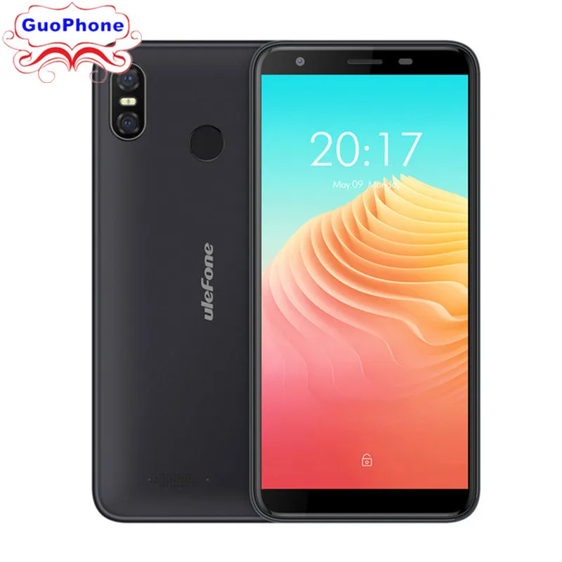 Ulefone S9 Pro смартфон 5,5 "HD + MTK6739 4 ядра 2 ГБ Оперативная память 16 ГБ Встроенная память Android 8,1 13MP + 5MP двойной камеры заднего 4G мобильный телефон