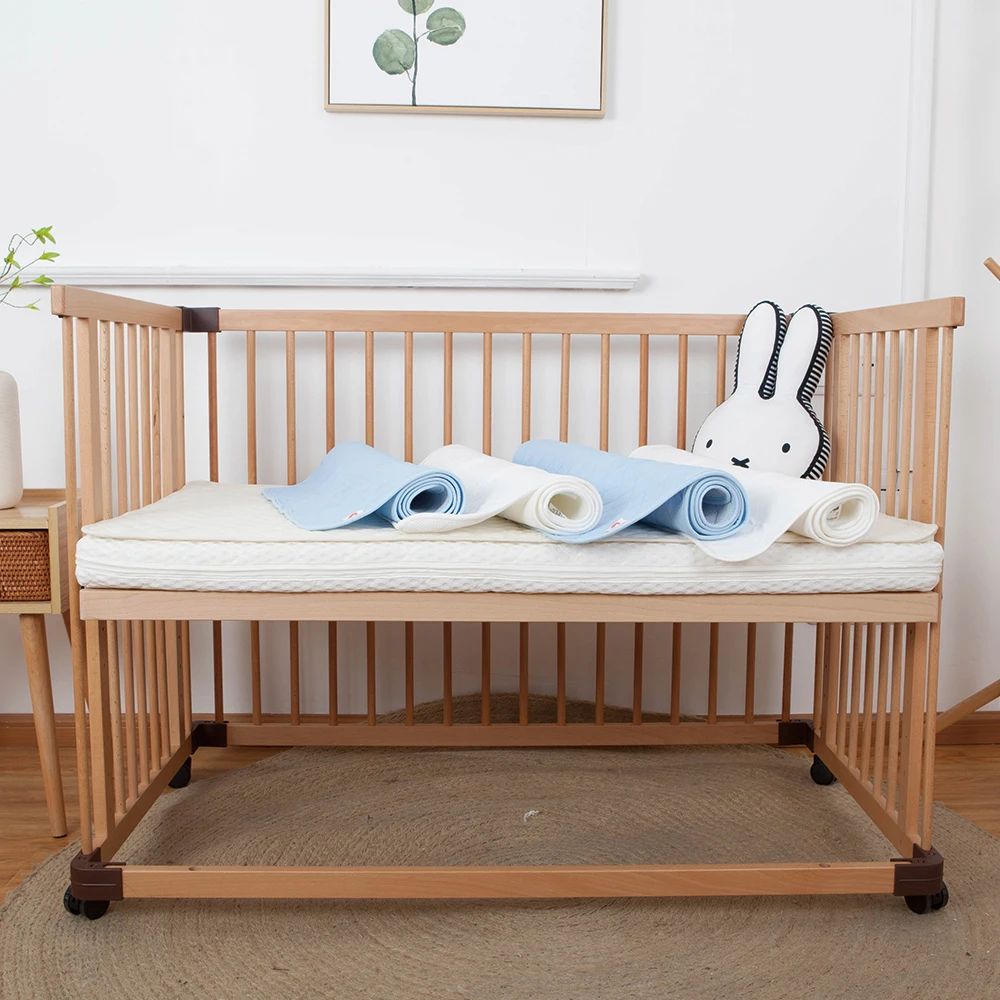 Murah Kasur Bayi Musim Panas Dingin Baru Lahir Tidur Mat Lembut Bayi Set Tempat Tidur Crib Kasur Pad Balita Tidur Cover Kasur Bayi Yang Baru Lahir