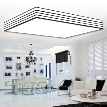 

Modern office day Lanterm LED light rectangular acrylic ceiling living room modern minimalist bedroom lamp BG6