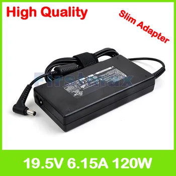 

Slim 19.5V 6.15A 19V 6.32A laptop charger ac power adapter for Clevo N857HK N857HK1 N857HL N855HJ N855HK N855HL N151SC N151SD