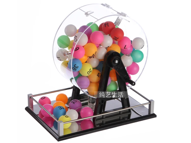 entertainment Lottery ball Pick machine for promotional activities