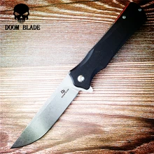 210 мм D2 лезвие шарикоподшипника ножи тактический карманный складной нож G10 Ручка Кемпинг Охота выживания Ножи Флиппер