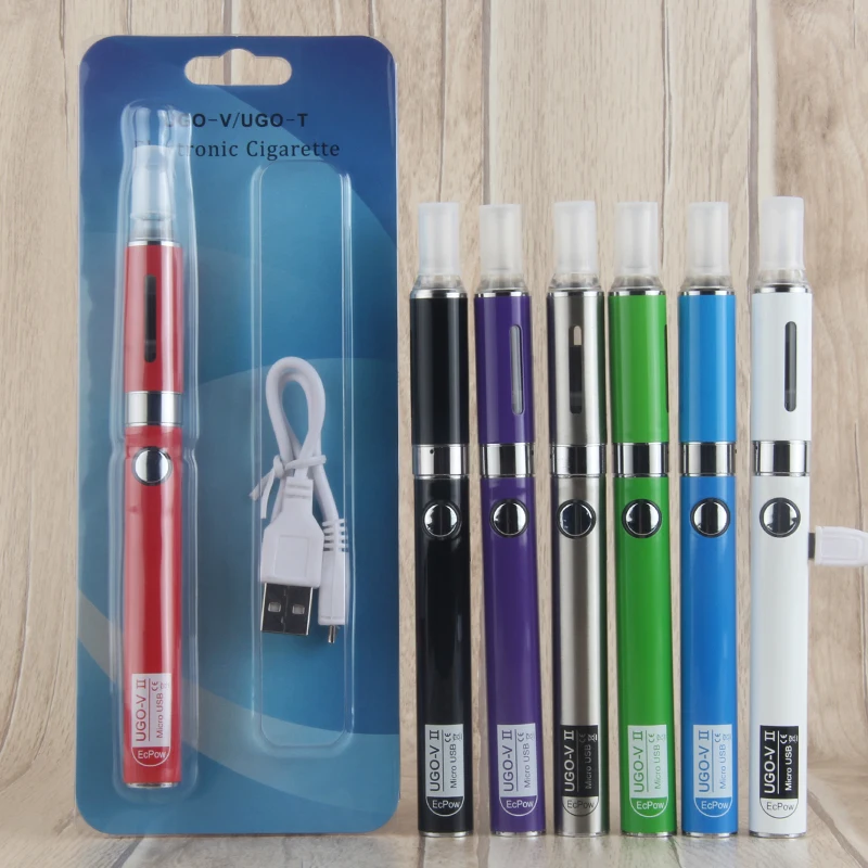 

UGO-V II electronic cigarette Kit e sigara 650 900mAh UGO-V II battery 510 Thread MT3 atomizer Micro usb charger hookah pen kit