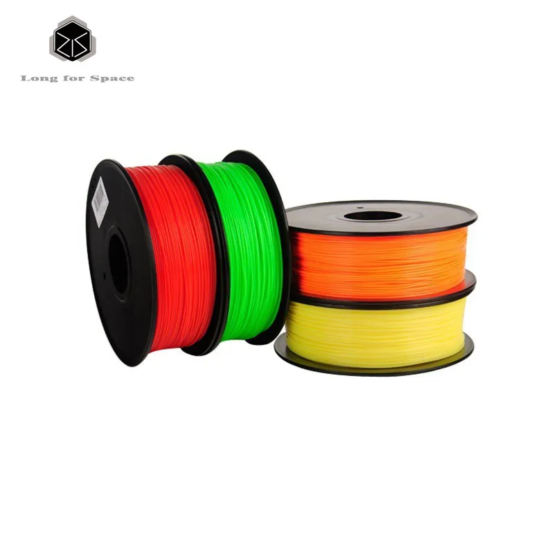 High Quality 20 Colours 3D Printer Filaments plastic 1.75/3mm ABS / PLA Optional 1kg/spool for MakerBot/RepRap/Createbot yellow color pla 1 75mm 1kg spool 3d printer filaments for makerbot reprap up golden