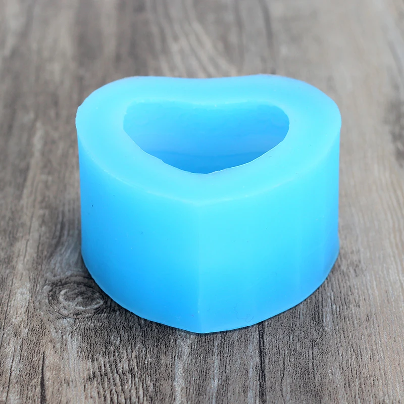 Николь в форме сердца силиконовая форма для мыла 3D форма для шоколадных конфет для творчества из пластика глина инструмент для украшения