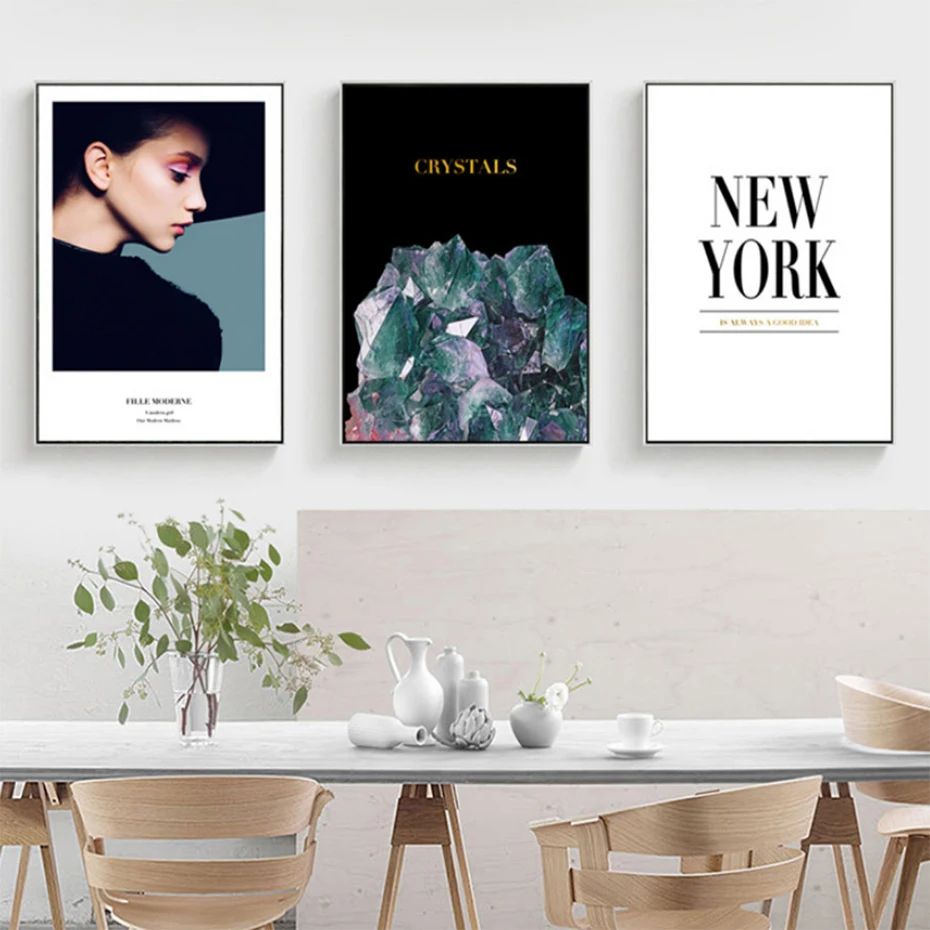 

Modern Fashion New York Canvas Paintings Printing Poster Wall Art Pictures for Living Room Home Decoration Drop shipping