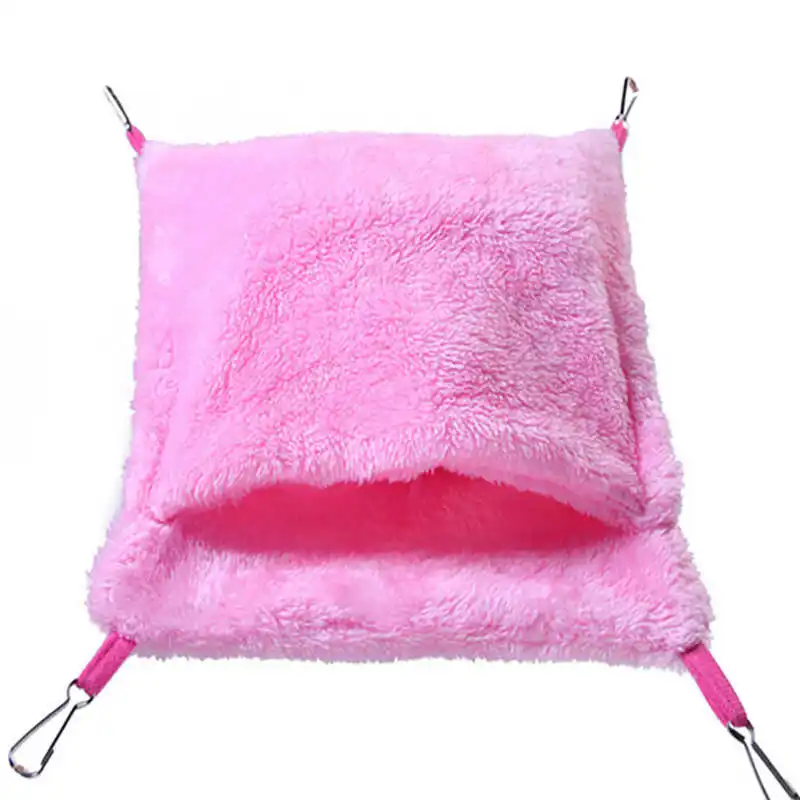 Hammock For Hamster Ferret Rabbit Animals Small Cotton Sleep Nest House Hanging home decoration accessories Gifts pets #2o29 (6)