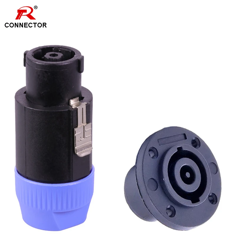 

1set 8pins Speak-on Connector Speaker NL8 Loudspeaker Amplifier Adapter speak-on Male Plug&Female Jack