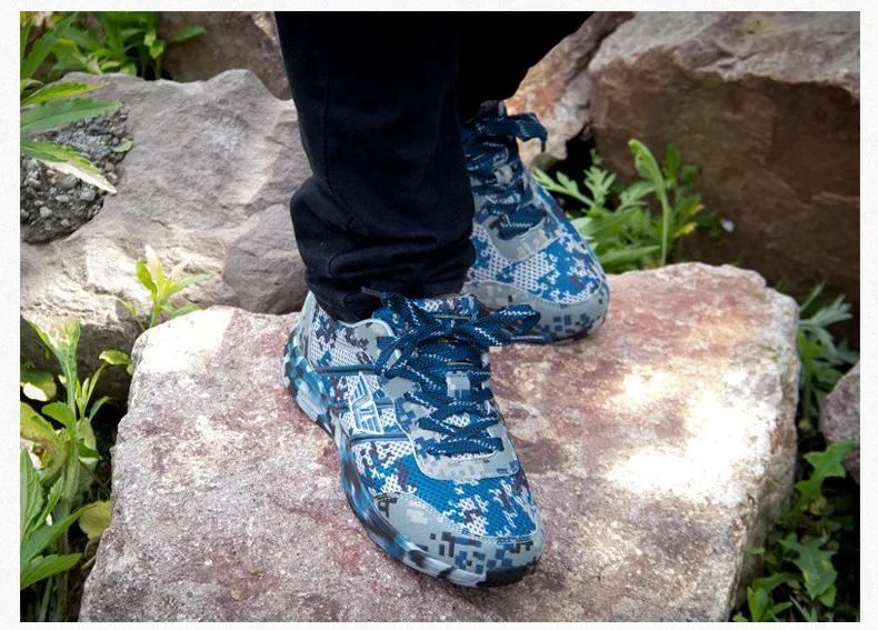 Камуфляж мужская обувь вне армии чистая ткань обувь дышащая Прохладный Yeezy школа ходьбы удобные Air обувь из сетчатого материала