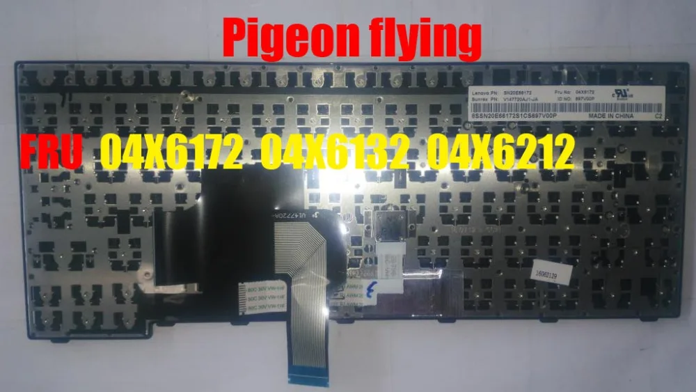 Для ThinkpadE460 E450 E455 E450C E465 Клавиатура Япония 04X6172 04X6212 04X6132