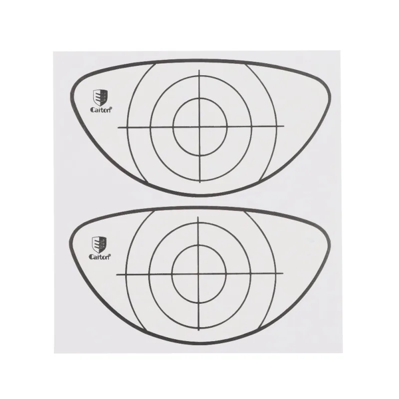 

NEW 10pcs/set Golf Target Golf Impact Labels Target Sticker Tape Impact Tape Recorder golf Training Aids