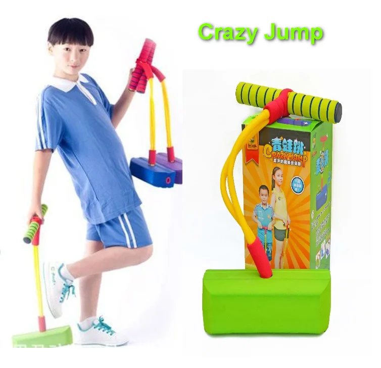 High quality Crazy Jumping Bounce shoes Jumping stilts toy for children