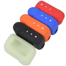 Silicone Car Key Case for Russian Version Two Way Car Alarm LCD Remote Controller Keychain Starline A93/A63 Fob Styling Silicone Car Key Case for Russian Version Two Way Car Alarm LCD Remote Controller Keychain Starline A93/A63 Fob Styling