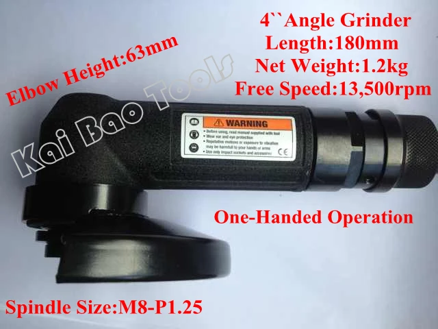 

4inch Air Angle Grinder Roll-Type Switch Cut Off Tool FA-3C-2 Mini Type for One-Hand Operation (KBMN4)