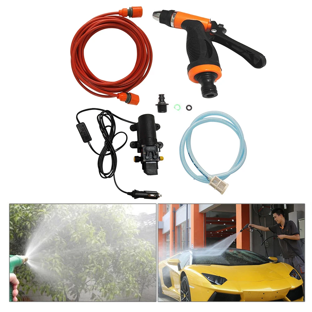 12V Car Wash Washing Machine Cleaning Electric Pump Pressure Washer