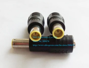 

DC Power 7.9x5.5MM Male to DC 5.5x2.1MM Female Power Plug Tip For Laptop Jack Connector Adapter/Free shipping/50PCS