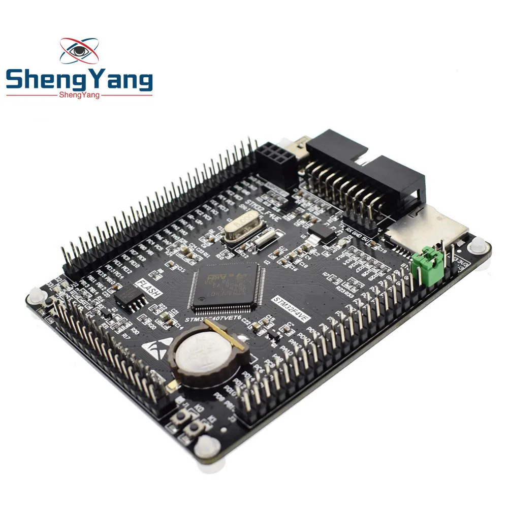 Шэньян STM32F407VET6 Совет по развитию Cortex-M4 STM32 минимальная система обучения доска ARM основной плате