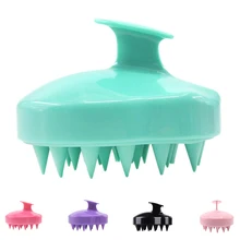 Многофункциональная спа для похудения Массажная щетка силикон головы массаж стиральная гребень-Шампунь Щетка для ванны душа