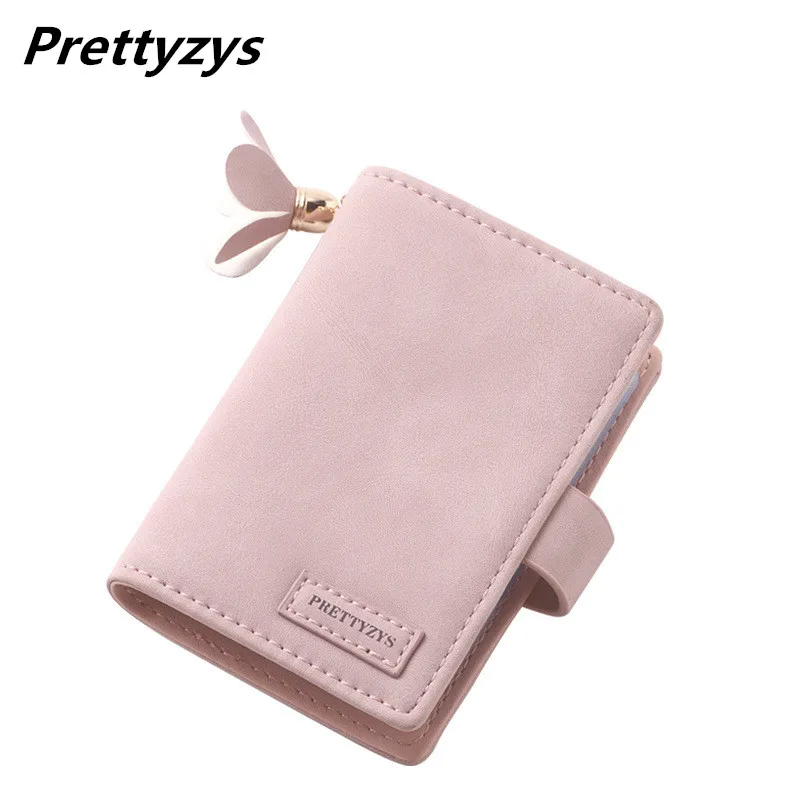 

Prettyzys 20 Card Slots Matte Pu Leather Card Holders Fashion Candy Color Credit Card Wallet Brand Women Business Card Holder