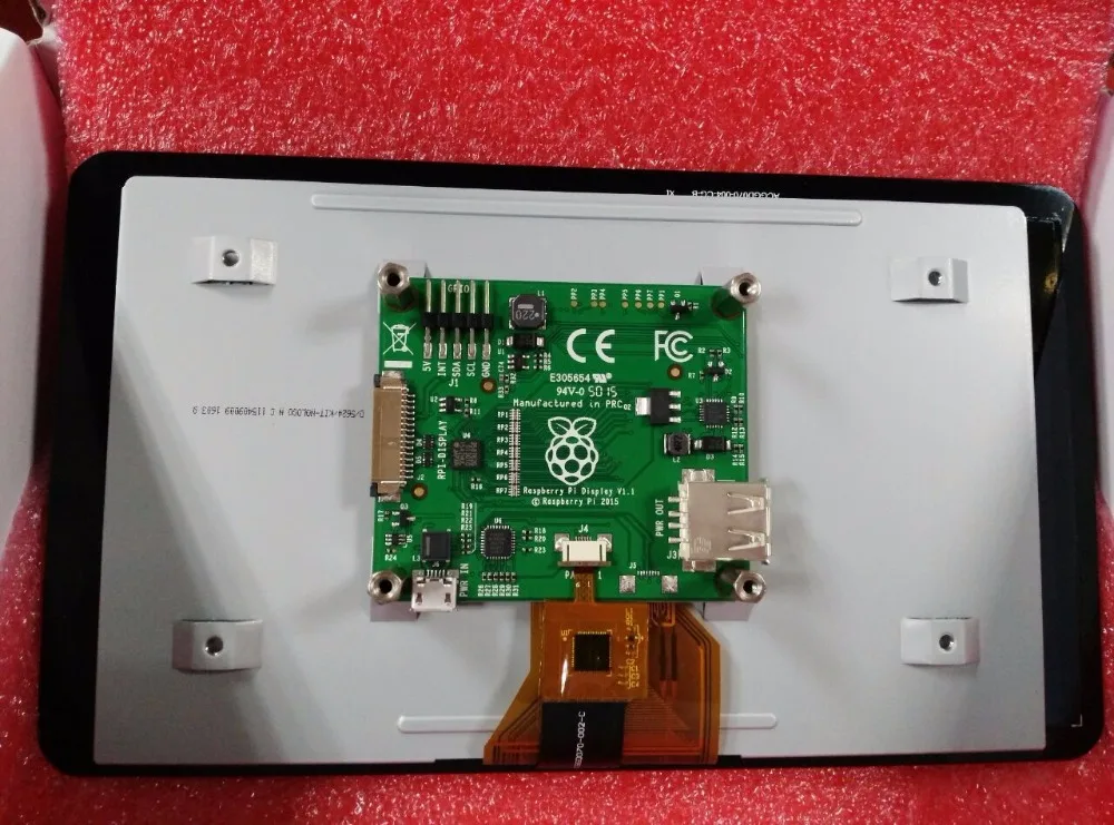 E & M 7 дюймовый 800*600 IPS 10 точечный емкостный сенсорный экран ЖК модуль HMDI