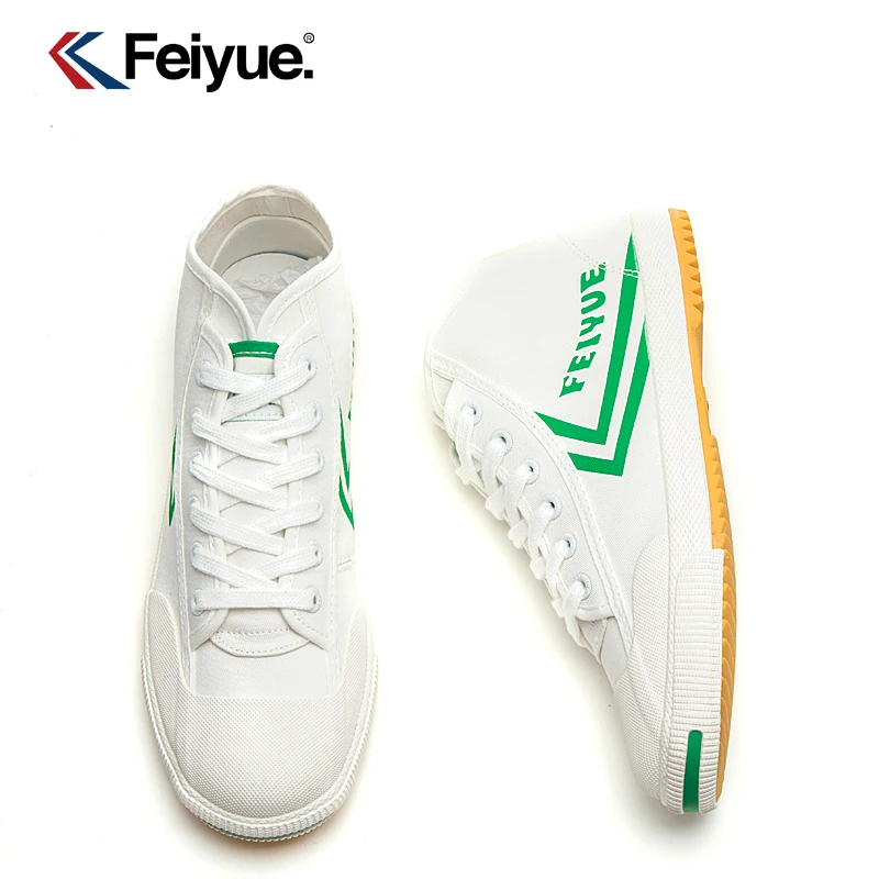 Feiyue Оригинальные кроссовки для скейтбординга унисекс Классическая холщовая спортивная обувь Taichi тхэквондо ушу Кунг Фу спортивные кроссовки обувь