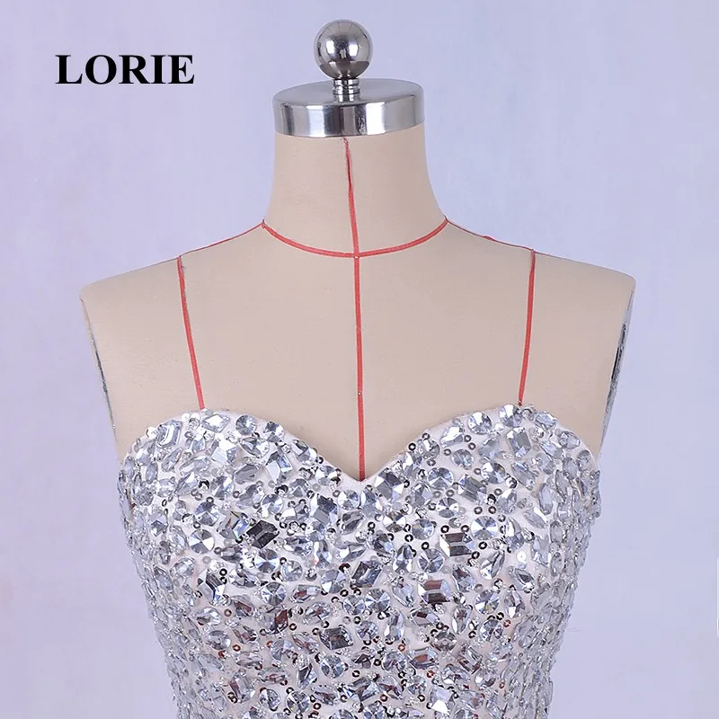 LORIE/Новое модное вечернее платье из перьев, роскошное милое платье с бисером и камнями, платье для выпускного вечера с кристаллами abendkleider