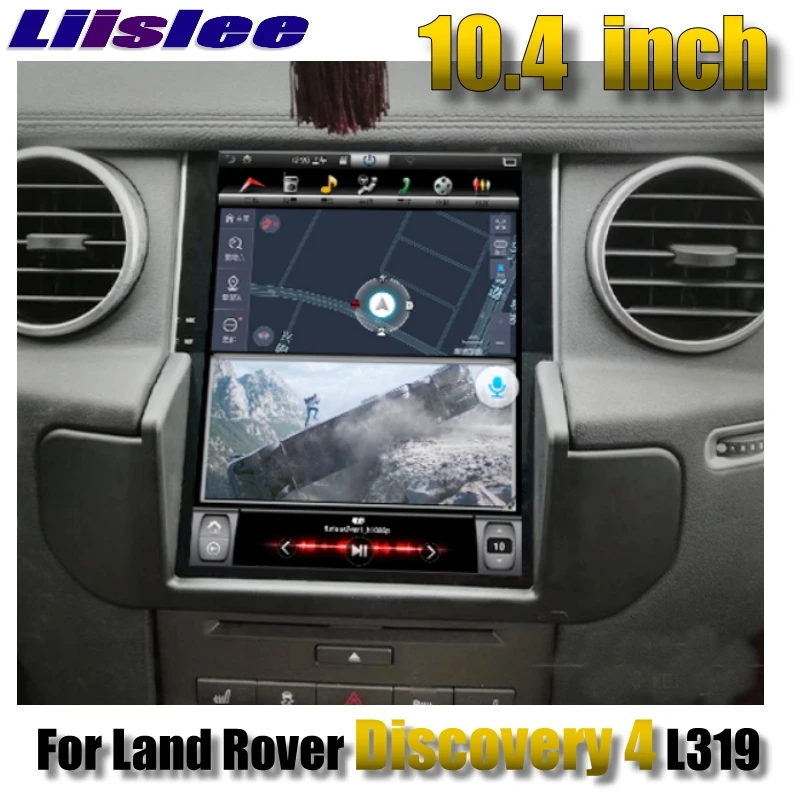 Liandlee автомобильный мультимедийный плеер NAVI для Land Rover Discovery 4 L319 для Range Rover 2009~ радио 10,4 дюймов gps DAB навигация