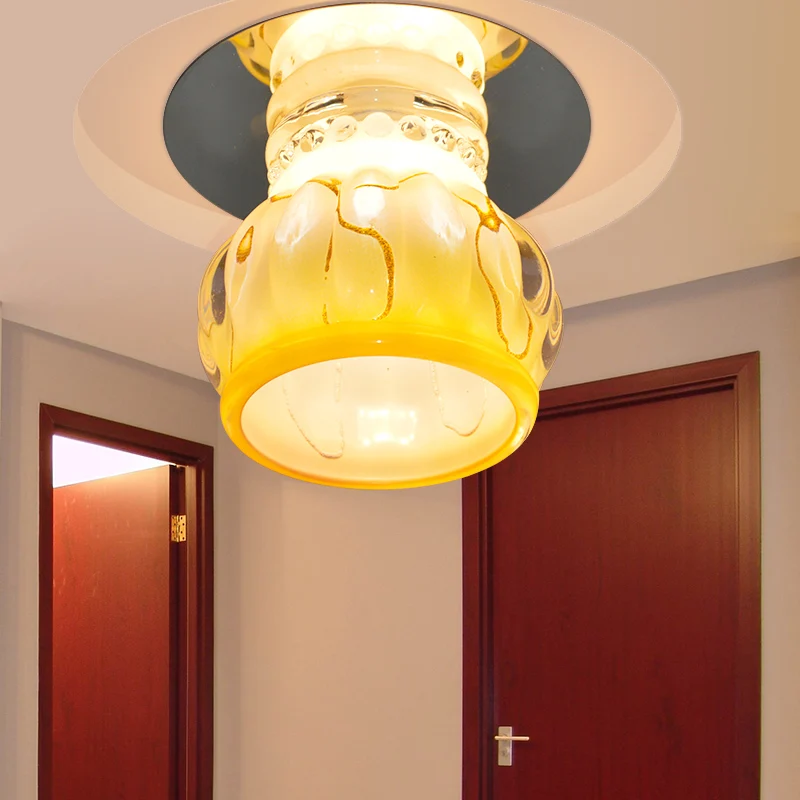 

HOT! Cheap Modern Crystal Light Ceiling Lustre for Home Decor ceiling lamp 12cm AC220-240V Free Shipping for Brazil and Russia