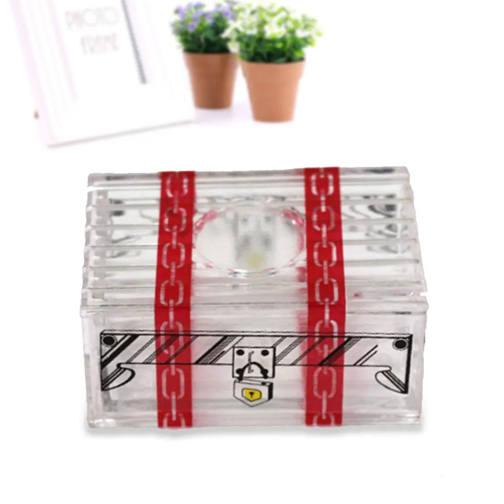 

Transparent Magic Tricks Prop Box Funny Toys Stage Magic Toy Illusion Gimmick Prop Magia Box Magic Tricks Comedy Gadget