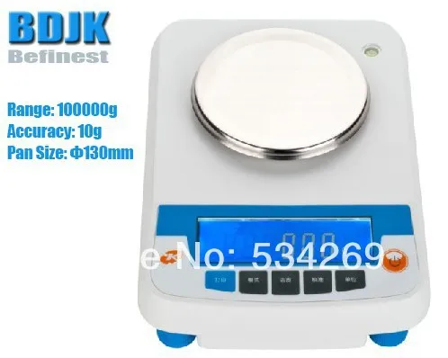 

100000g Electronic Balance Measuring Scale Large Range Balance Counting and Weight Balance with 10g Scale