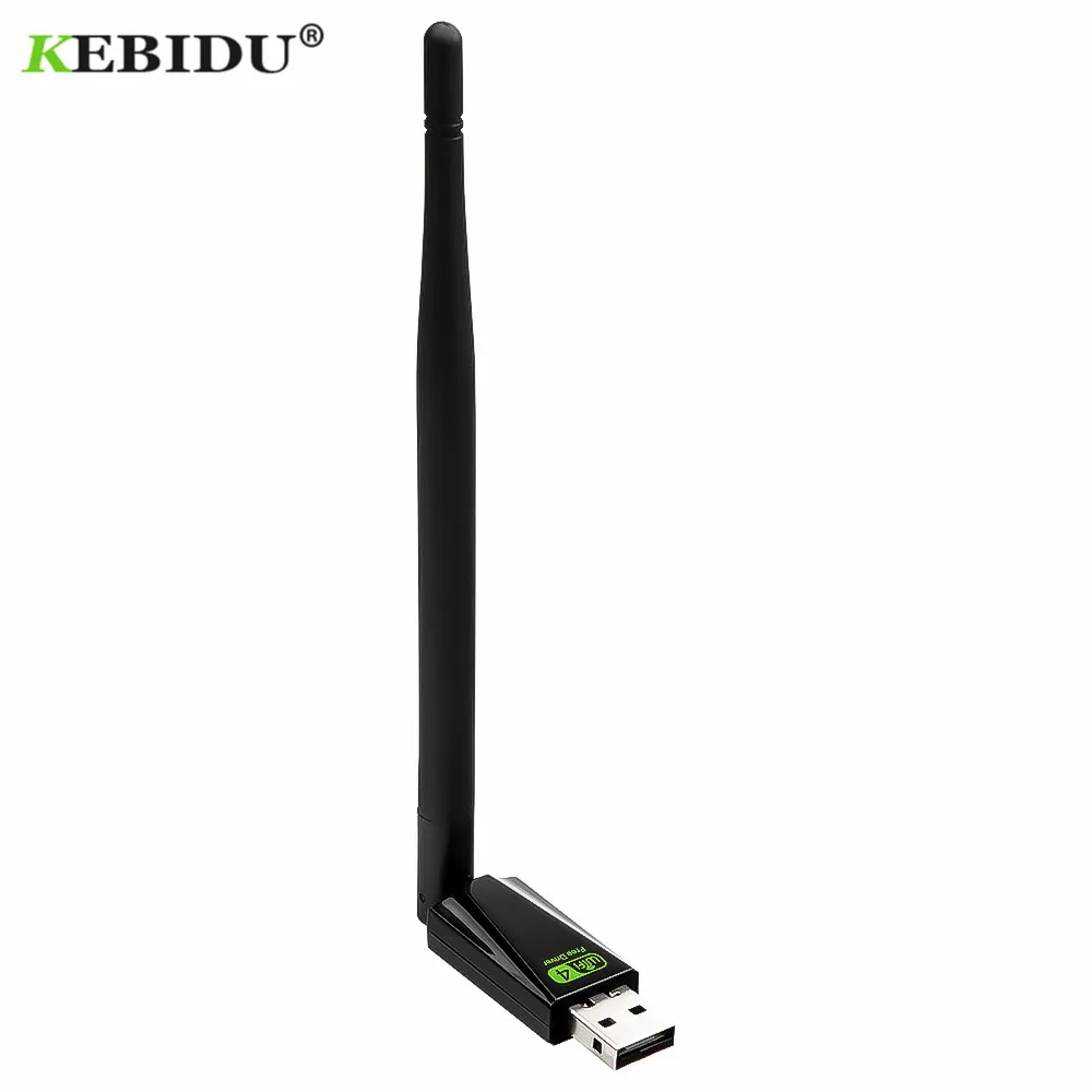 KEBIDU Mini 150 Мбит/с USB Wifi адаптер 2 дБ Wi-Fi приемник беспроводная сетевая карта USB wifi адаптер WiFi ключ Ethernet 802.11n/a/g