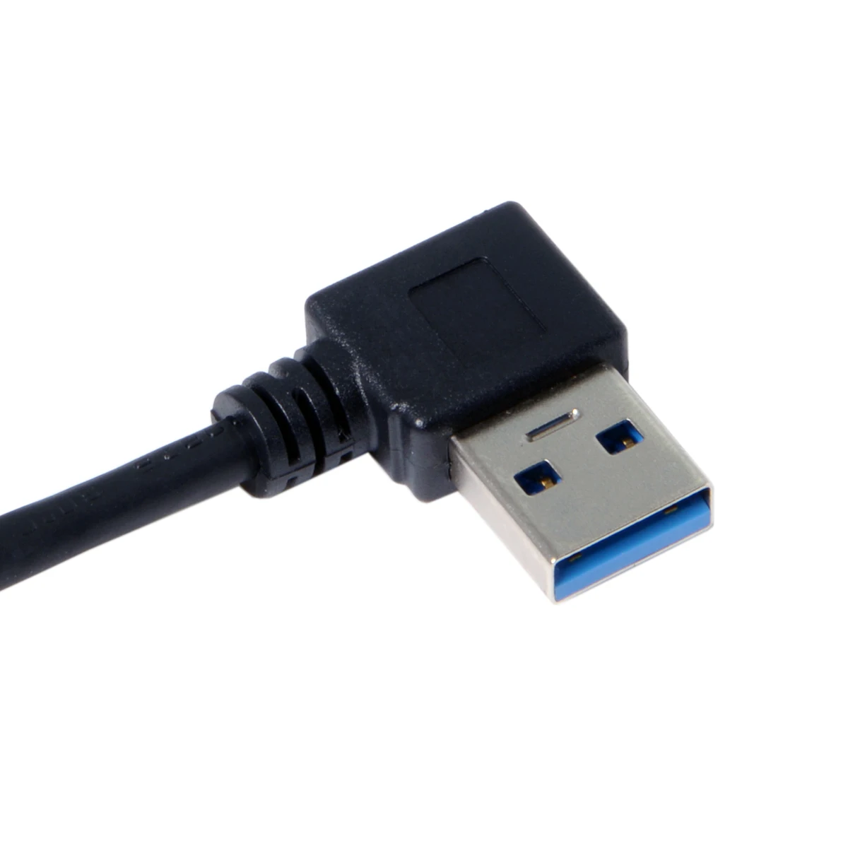 CY USB 3 0 Type A 90 градусов прямоугольный правый угловой кабель для передачи данных