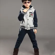 Новая одежда для мальчиков, комплект из 2 предметов для детей 5-10 лет, весенне-осенний спортивный костюм, детская одежда для мальчиков, 8ST023