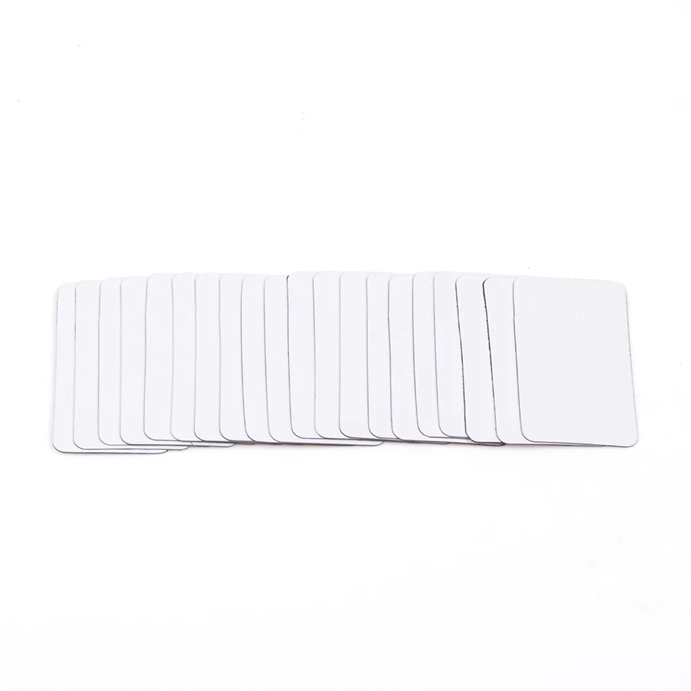 

XRHYY Pack of 20 Rewritable Dry Erase Magnetic Tape Strips Labels Tags, 2 x 1-1/4 Inches