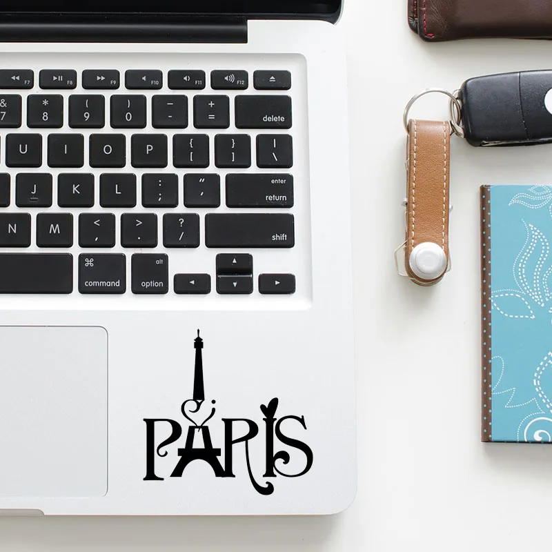 

Paris Eiffel Tower Combination Trackpad Decal Laptop Sticker for Macbook Pro Air Retina 11 12 13 15 inch Vinyl Mac Touchpad Skin