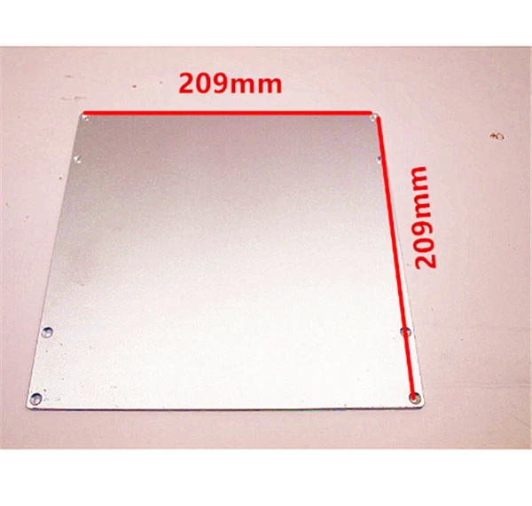 3D-принтеры V2 Алюминий с подогревом алюминиевая плита горячего отжига 12 V/24 v 120 200 Вт силиконовый нагреватель с термистор комплект для Reprap Prusa