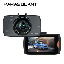 PARASOLANT 140 Широкоугольный автомобильный рекордер Full HD 1080P Dash Cam 6 заполняет светильники Четкое ночное видение Автомобильная камера Loop Recorder Автомобильный видеорегистратор