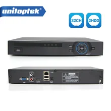 H.265 32Ch NVR 1080P или 25Ch 5MP или 8CH 8MP NVR ONVIF сетевой рекордер поддержка безопасности IP камера 2x HDD XMeye P2P просмотр приложения