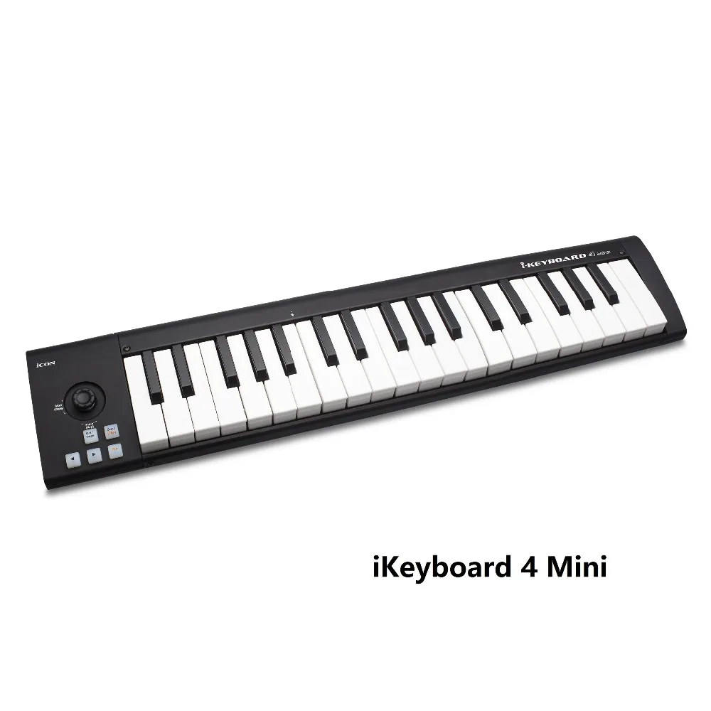 Клавиатура iCON iKeyboard 4Mini 37 клавиш USB MIDI контроллер портативная клавиатура