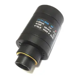 1/3 "5-50 мм Объективы для видеонаблюдения Мп ИК F1.6 диафрагма M14 MTV расстоянием ручной диафрагмой для безопасности IP Камера