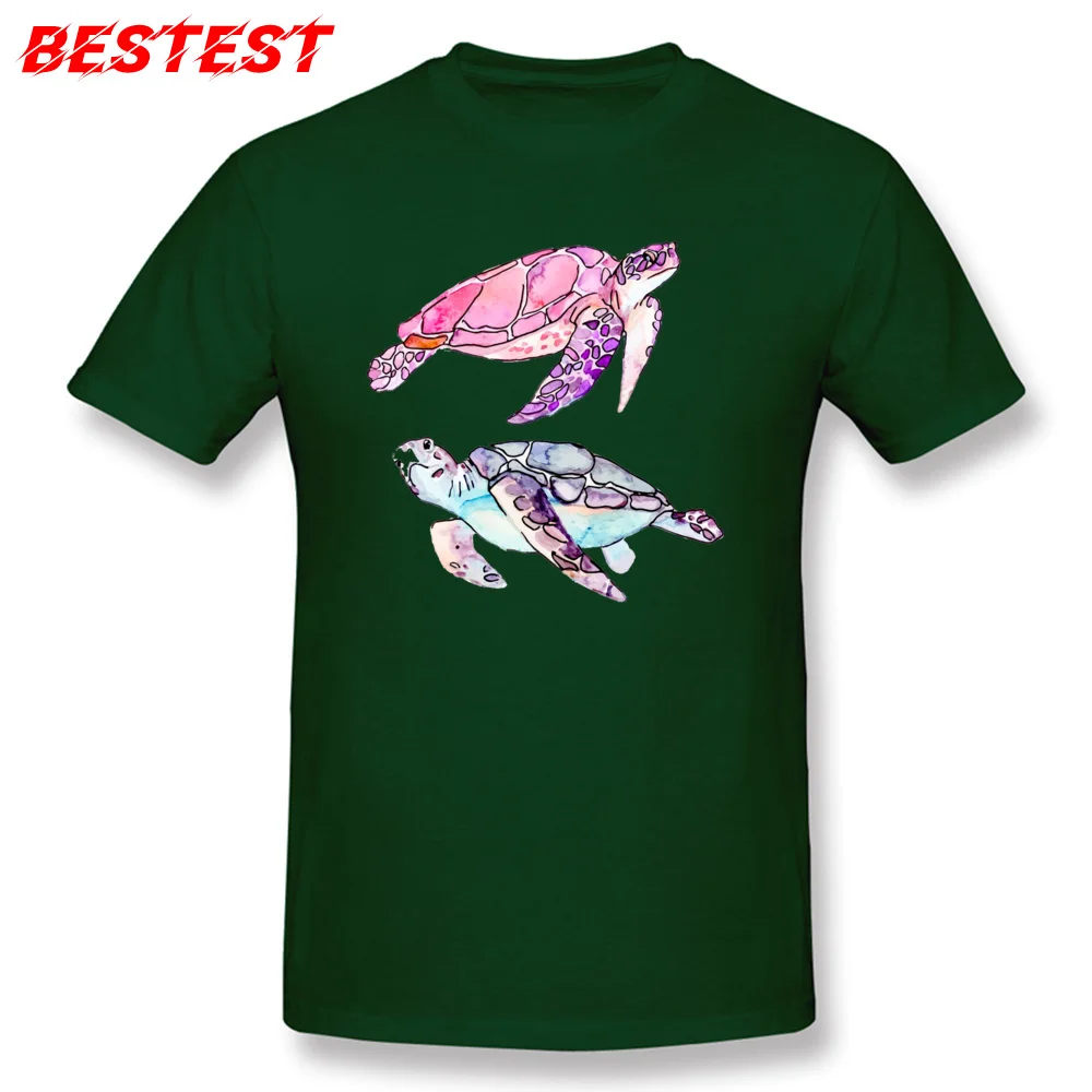 201896Ydrawing turtle T Shirt Fitness Tight Designer O Neck 100% Cotton Fabric Tops Shirt Top T-shirts for Men VALENTINE DAY 201896Ydrawing turtle dark