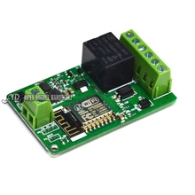 5 шт. 1 канал Новое Прибытие Зеленый ESP8266 10A 220 В Сеть Реле WIFI Модуль ПОСТОЯННОГО Тока 7 В ~ 30 В 65x40x18 мм Модулей 5 шт./лот