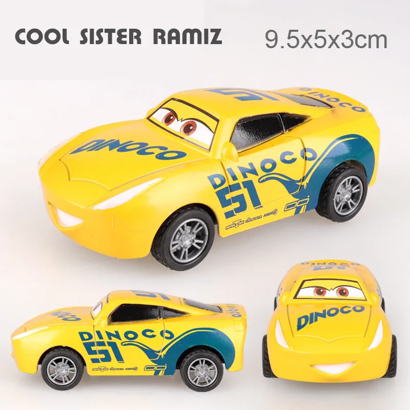 Модель автомобиля Pixar Тачки 3 из АБС пластика игрушка Молния Маккуин тянущаяся