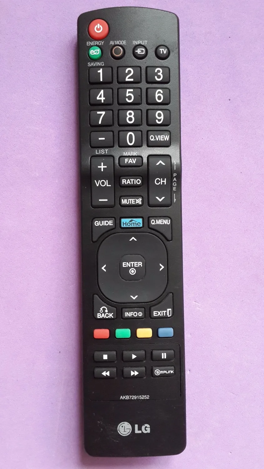 AKB72915252 Remote Control Fit For L.G AKB72915253 Plasma LCD LED HDTV