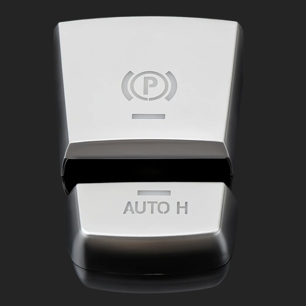 Car Electronic Handbrake AUTO H Button Cover Switches Decorative Cover Trim For BMW 5 Series 6