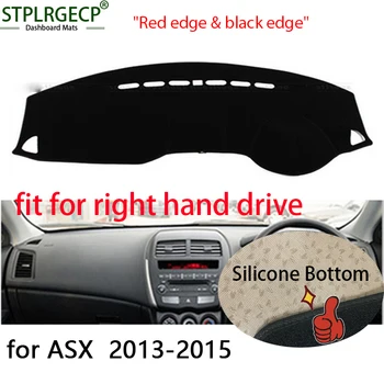 

Right hand drive Double layer Dash Mat Dashmat Dashboard Cover Sun Shade Dash Board Cover Carpet for Mitsubishi ASX 2013-2015