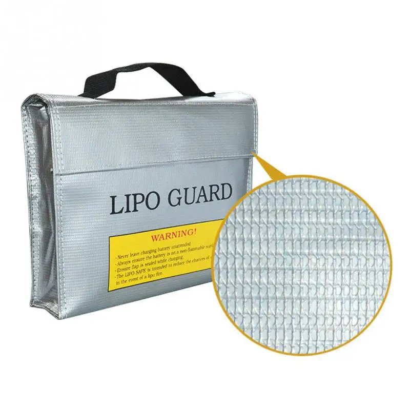 

New Hot Fireproof RC LiPo Battery Safety Bag Charging Protection Explosion-proof Safe Guard Bag Sack 180 X 230MM / 230X300MM