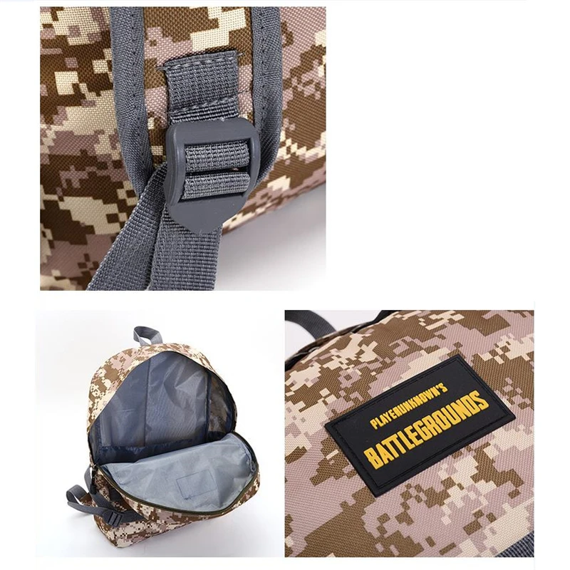  PUBG Game Playerunknown's Battlegrounds Cosplay Prop Level 3 Backpack Women Men Knapsack Large Capa