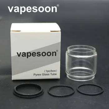 

Vapesoon Replacement Pyrex Glass Tube with Seal Ring for Uwell Valyrian RTA Atomizer Tank